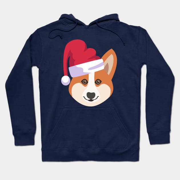 Funny Welsh Corgi Dog Christmas 2020 Dog Lover Christmas Hoodie by cuffiz